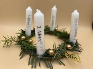 Mini-Adventskranz